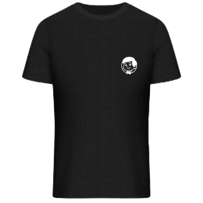 Chuggie's Checkered T-shirt - Black