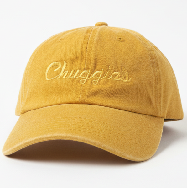 Chuggie's Dad Hat - Mustard Mono