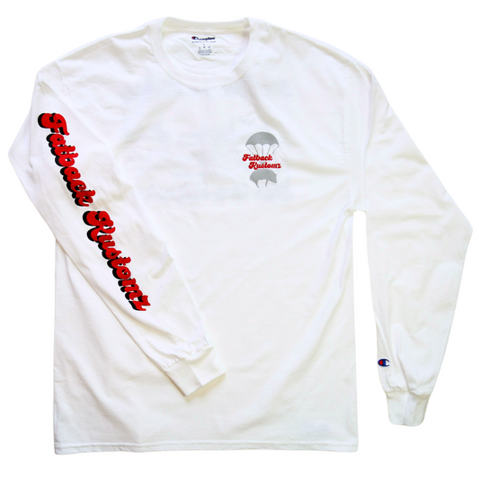 Fatback Customz Lifestyle Longsleeve - White