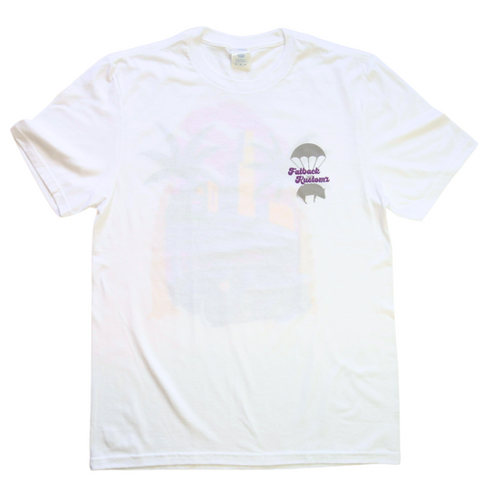 Fatback Customz x Cars & Croquetas V1 T-shirt - White