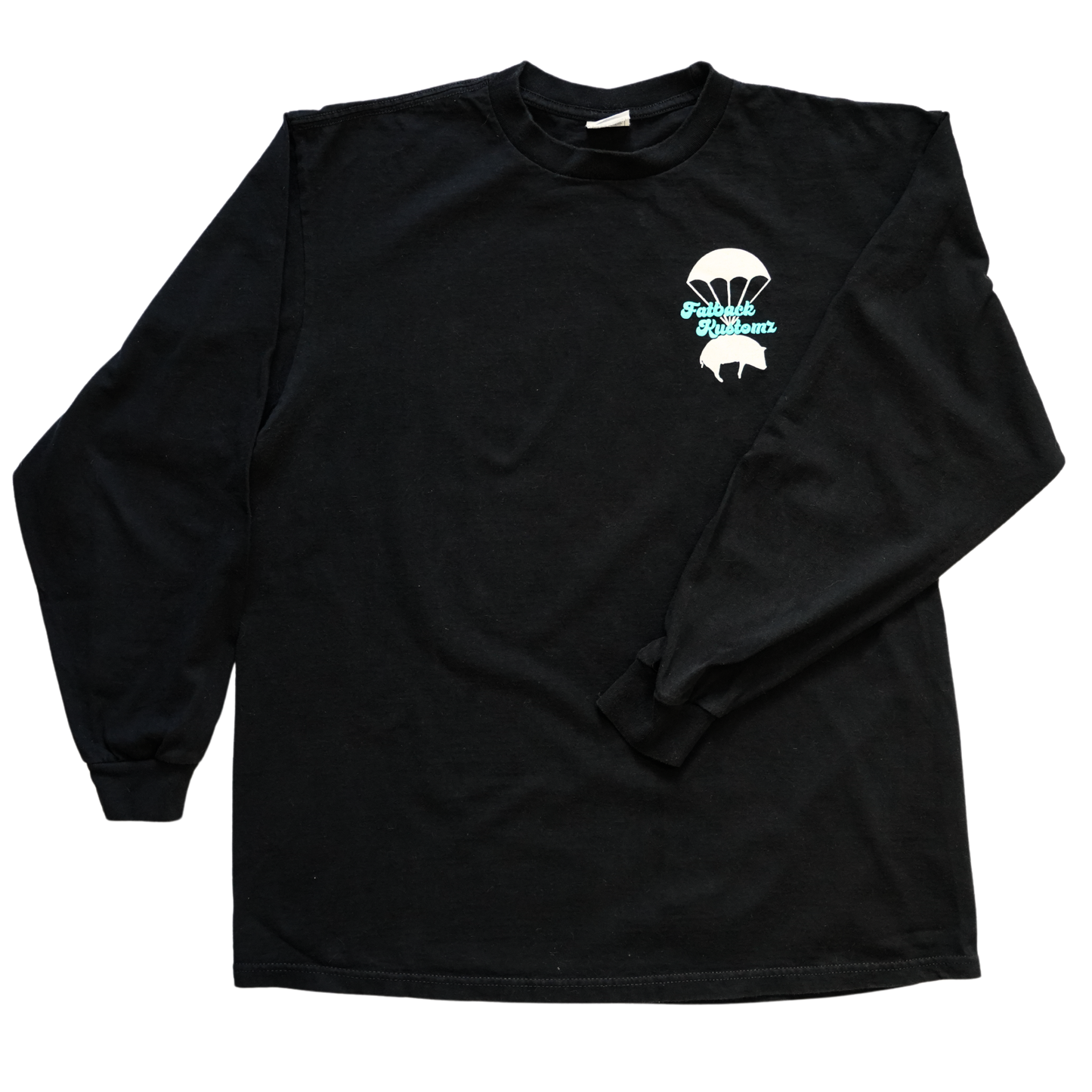 Fatback Customz x Cars & Croquetas V2 Longsleeve - Black