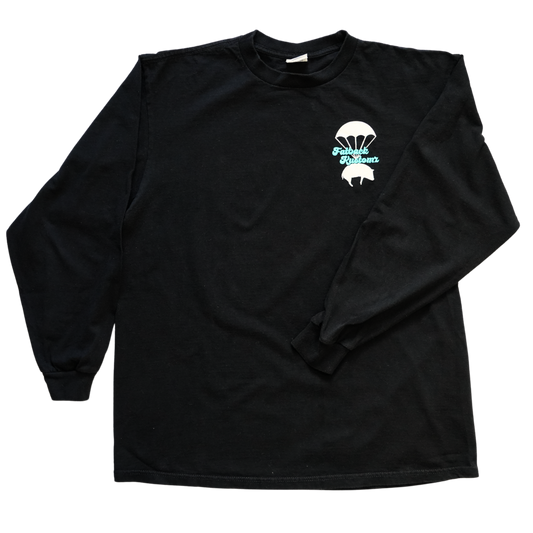 Fatback Customz x Cars & Croquetas V2 Longsleeve - Black