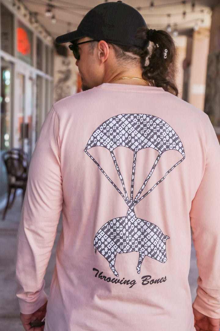 Throwing Bones Longsleeve - Pink