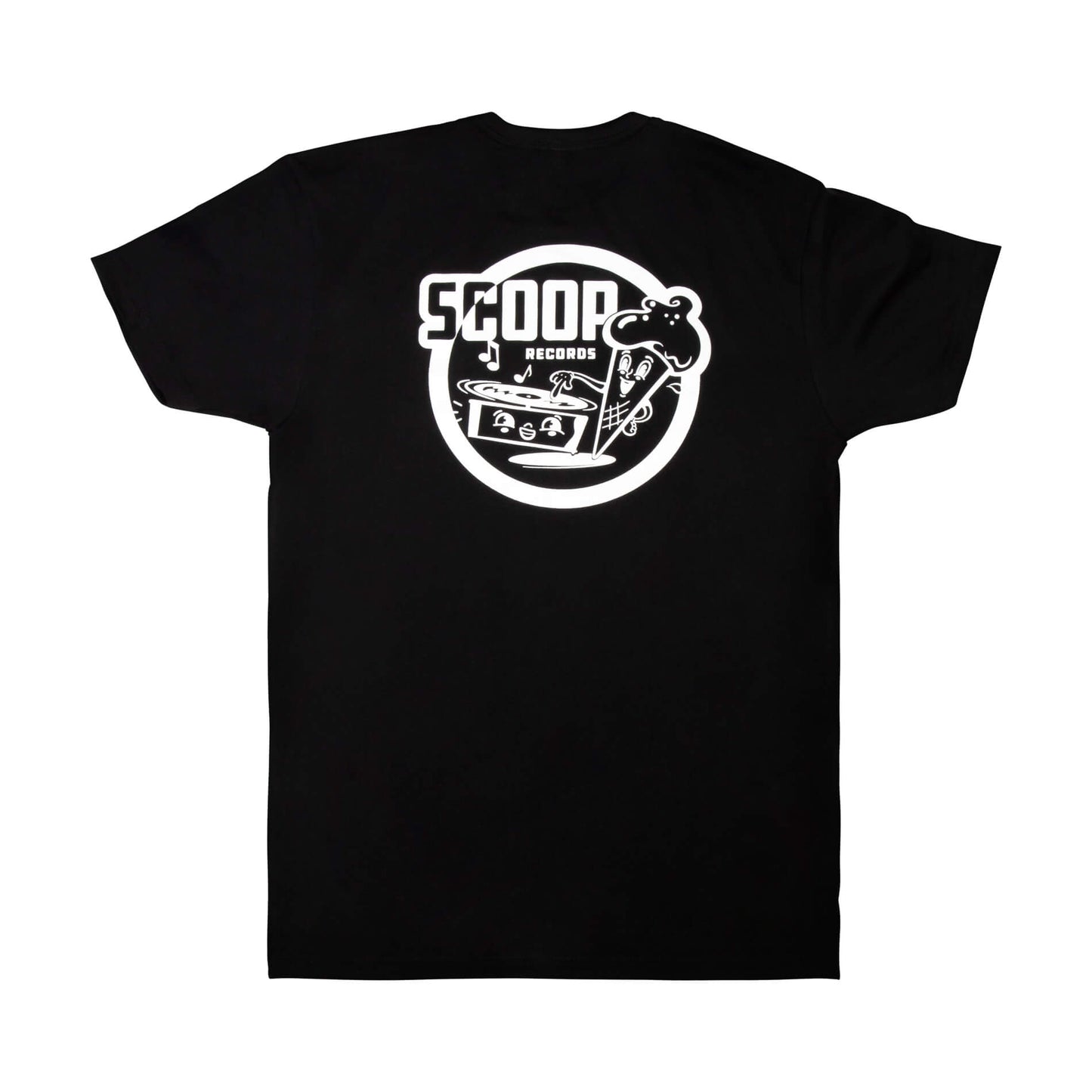 Scoop Records T-shirt - Black