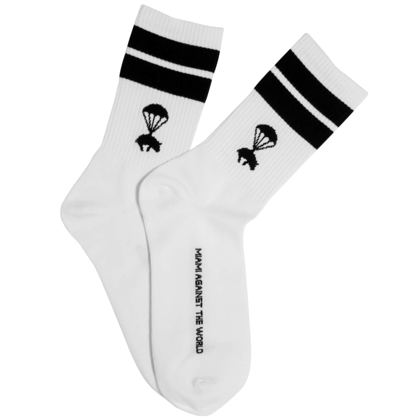 OG PIG Crew Socks - White