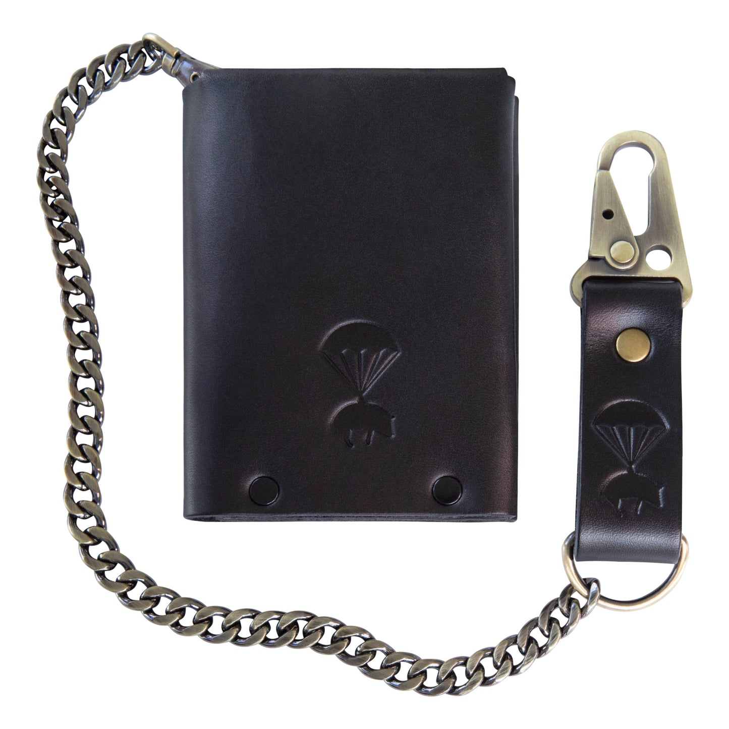 PIG Inc Wallet with Keychain - Black