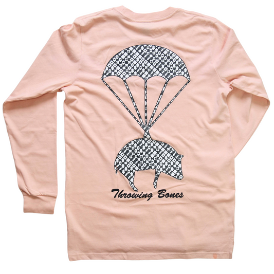 Throwing Bones Longsleeve - Pink