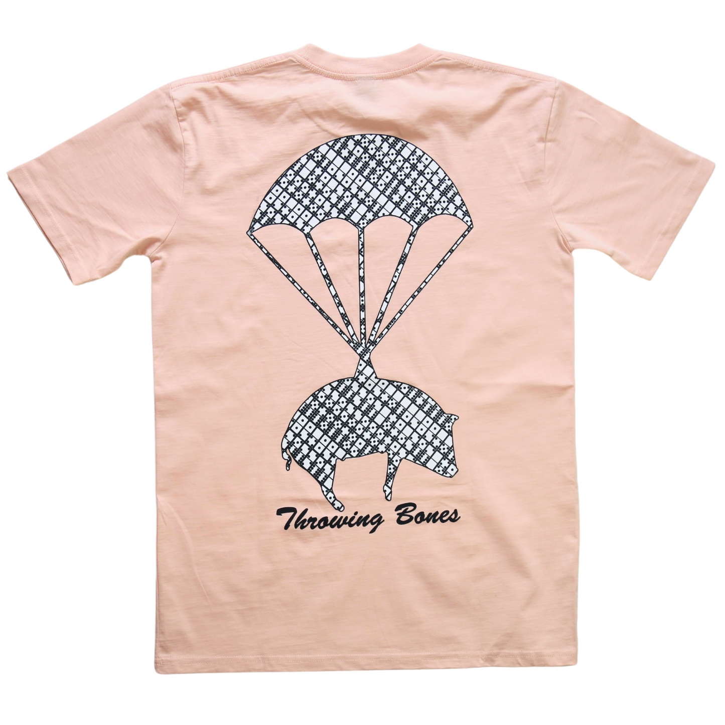 Throwing Bones T-Shirt - Pink