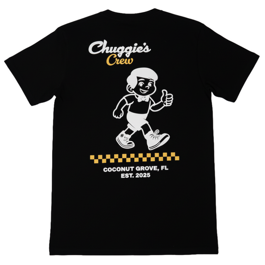 Chuggie's Checkered T-shirt - Black