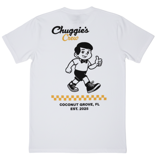 Chuggie's Checkered T-shirt - White
