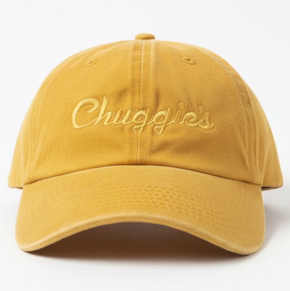 Chuggie's Dad Hat - Mustard Mono