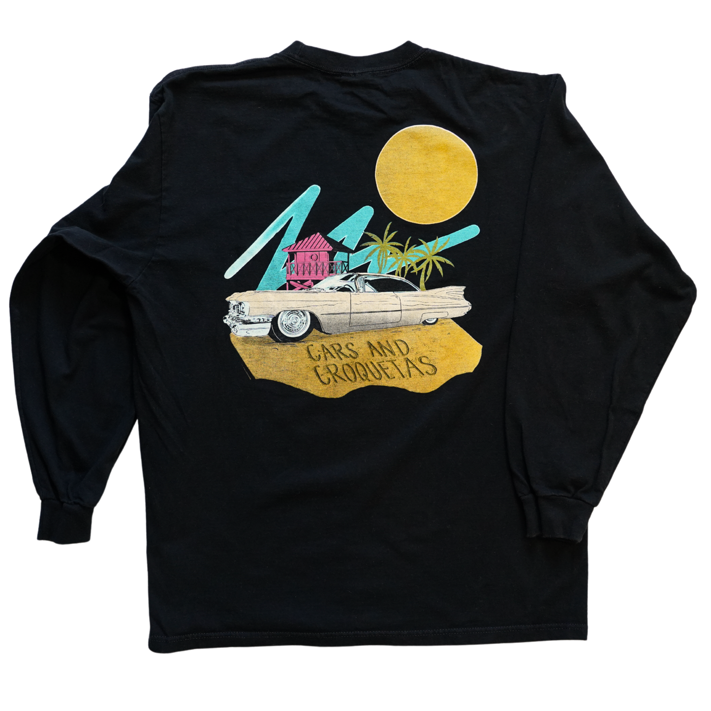 Fatback Customz x Cars & Croquetas V2 Longsleeve - Black