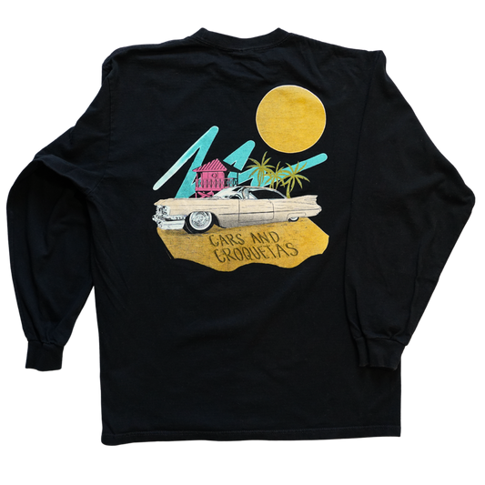 Fatback Customz x Cars & Croquetas V2 Longsleeve - Black