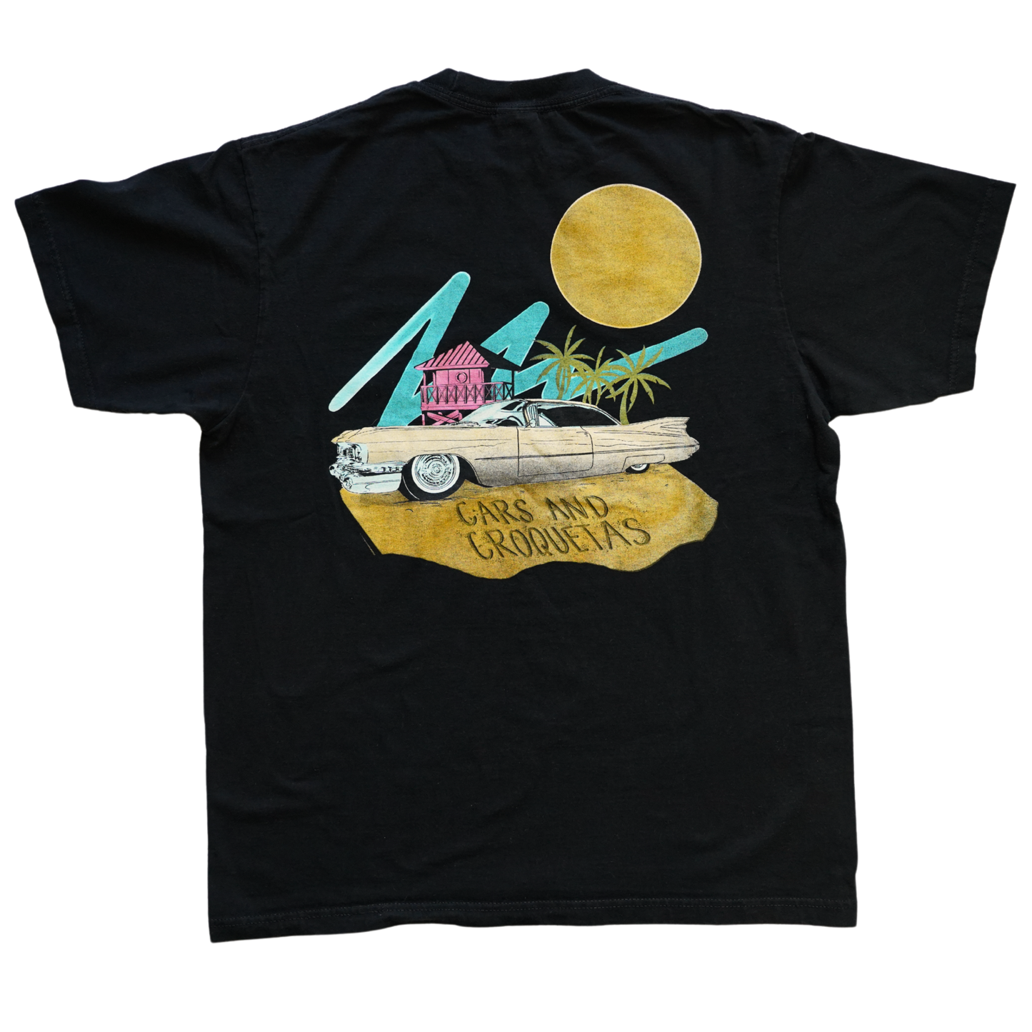 Fatback Customz x Cars & Croquetas V2 T-shirt - Black