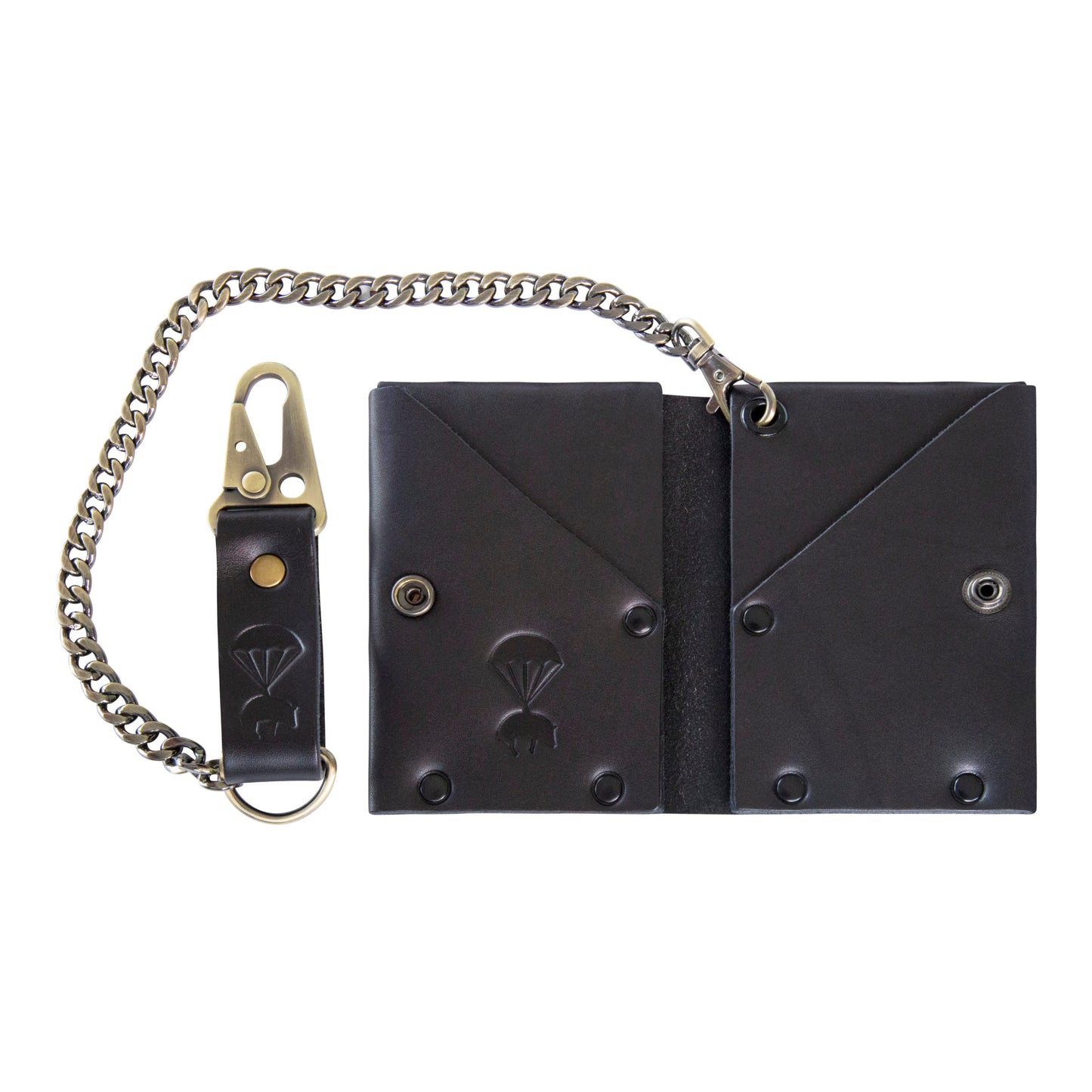 PIG Inc Wallet with Keychain - Black