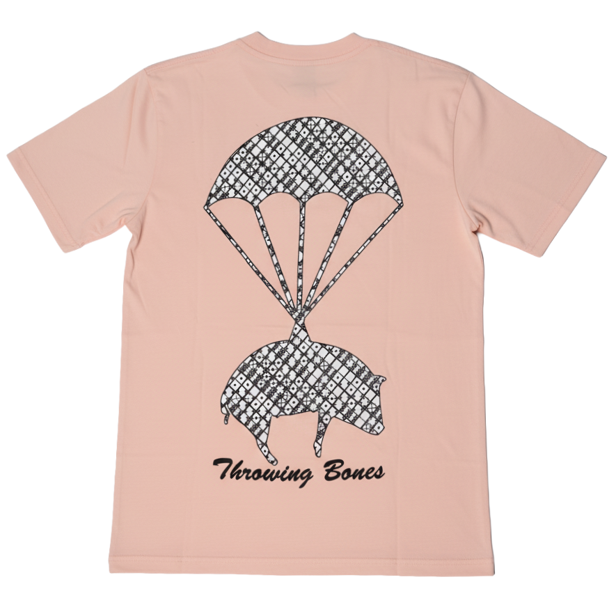 Throwing Bones T-Shirt - Pink