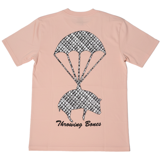 Throwing Bones T-Shirt - Pink